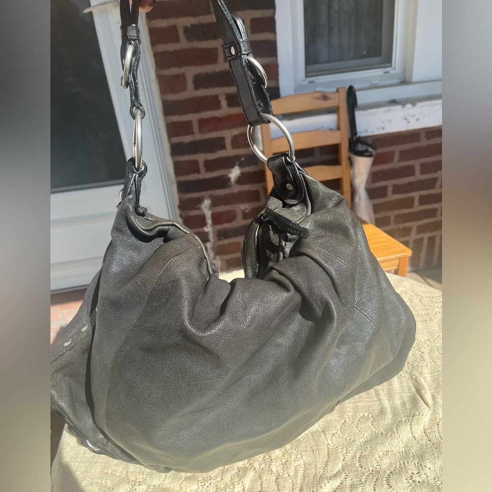 Juicy Couture Vintage Y2K Leather Hobo Bag